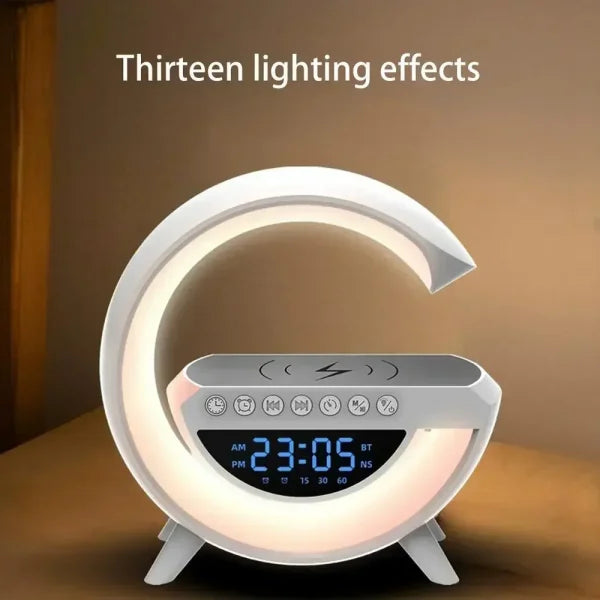 Multi-Functional LED Clock Display Speaker & G Lamp – The Ultimate 3-in-1 Smart Gadget